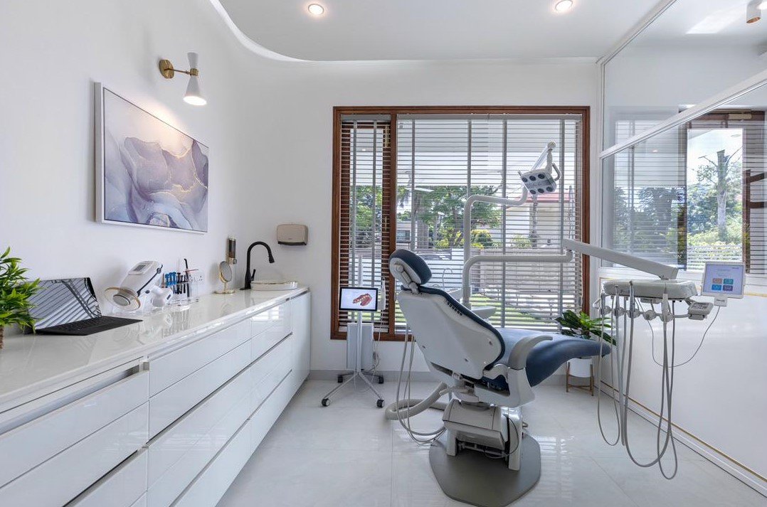 Modern dental clinic interior at Tricity Smiles, Sector 28-A, Chandigarh